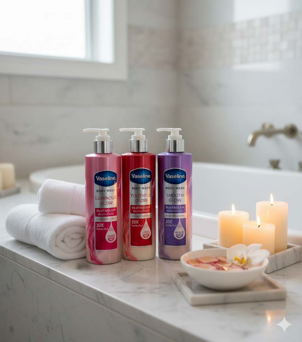 Gel douche Vaseline Body Wash – Douceur et Hydratation pour la Peau — photo 3, OnMyShop Abidjan