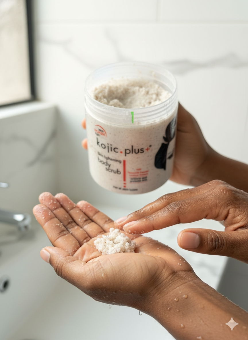 Gommage Kojie San – Exfoliant Éclaircissant à l’Acide Kojique — photo 2, OnMyShop Abidjan