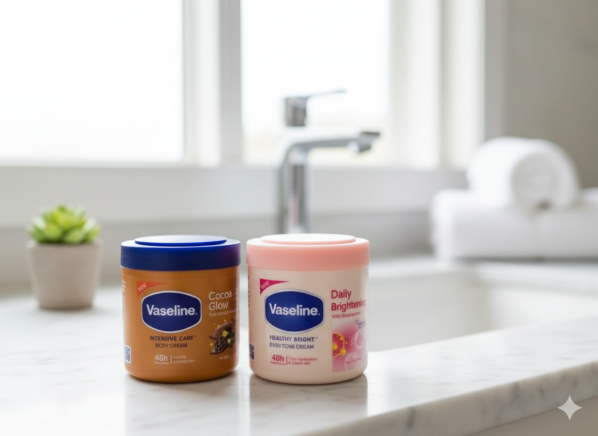 Vaseline Body Cream – Hydratation Profonde & Douceur Instantanée — photo 2, OnMyShop Abidjan
