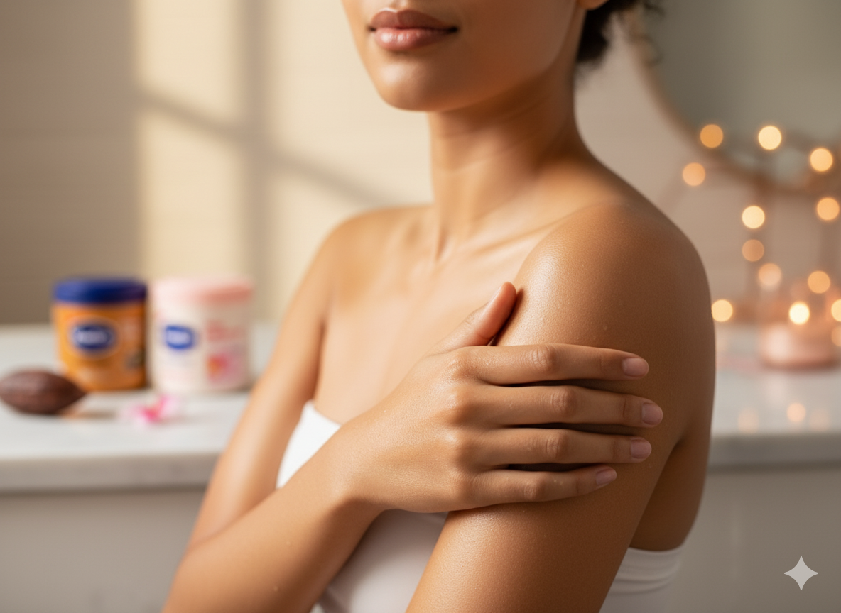 Vaseline Body Cream – Hydratation Profonde & Douceur Instantanée — photo 4, OnMyShop Abidjan