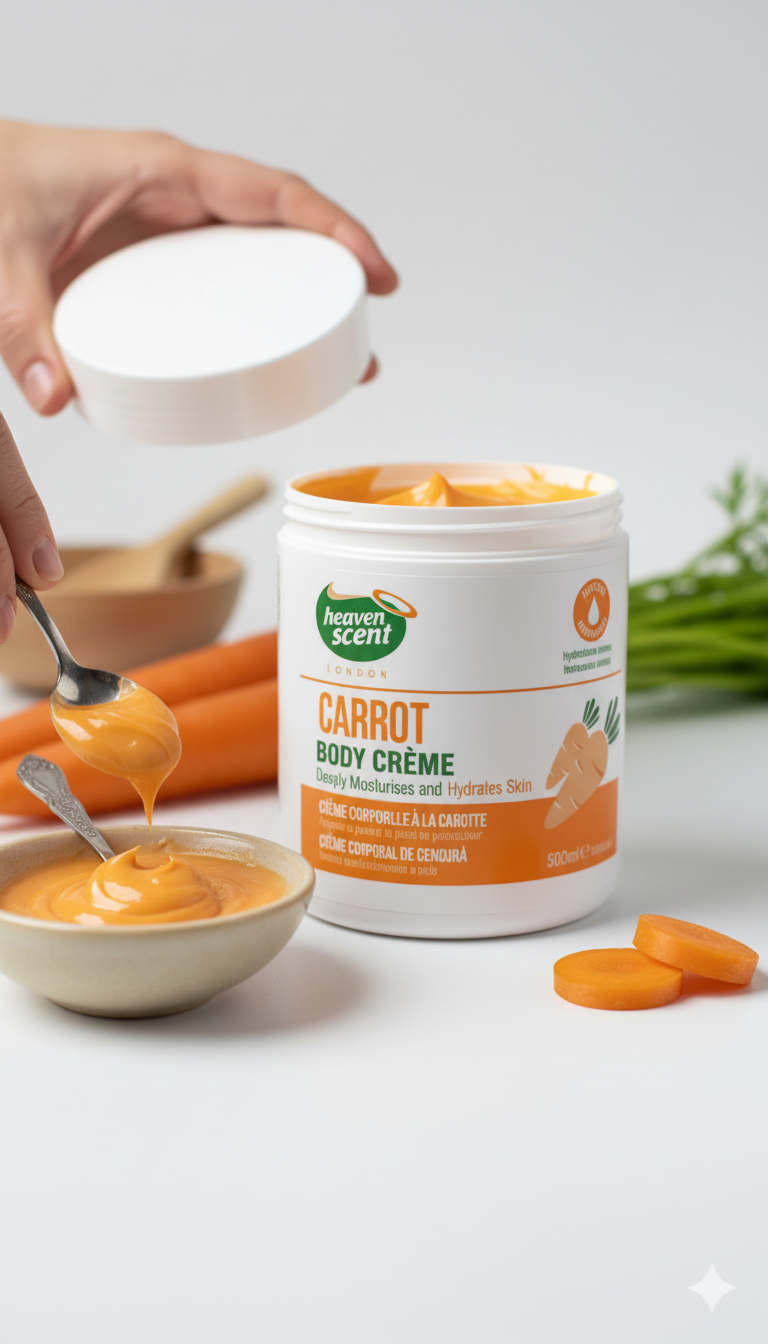 Crème Corporelle à la Carotte - Heaven Scent